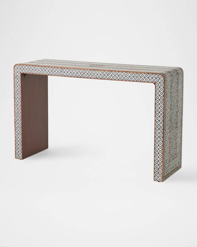 Aravalli Mother of Pearl Console Table
